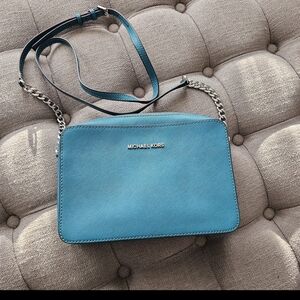 Michael Kors Blue Crossbody Bag